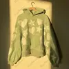 Sweats à capuche pour hommes Sweatshirts Jours d'émeraude avec sweat à capuche vert clair blanc haut décontracté pour hommes surdimensionné haute rue lâche adolescent kawaii vêtements 230803