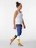 Active Pants Mondrian Rower Art Art Leggins Sport Tennis for Women Gym