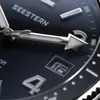 Inne zegarki Seestern Diver Mężczyźni Watch Automatyczne mechaniczne zegarek na rękę NH35 Ruch Ceramic Bezel 20Bar Waterproof Sapphire Glass Lume S434 230804