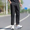 Summe Summer Summal Sport Casual Sport Bawełna miękka elastyczność luźna cienkie cienkie spodnie napięte spodnie jogger trening dresowy Streetwear 230804