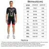 Ensembles de course Triathlon Suit Summer Mens Short Sleeve Cycling Tightsuit Ropa Ciclismo Haute Qualité Quick Dry Bike Running Outdoor Jumpsuit