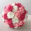 Decorative Flowers 30cm Diameter Artificial Rose Flower Ball For Wedding Home Shop Party Display Decoration Craft Gift Valentine Day Decor