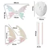 Светодиодные мечами R01 Elf Wings Fairy Accessessy Accessy Accessy для детей с днем ​​рождения украшения ангельская девочка Perform 230803