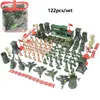 شخصيات عسكرية قام الجنود ببناء لبنات بناء أرقام رمال طاولة طاولة طاولة ألعاب جماعية بلاستيكية للأطفال هدية عسكرية 230803