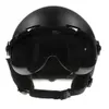 保護ギアスポーツヘルメット男性女性冬のスノースキーサイクリング統合式スノールボードヘルメット安全性P230803