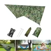 Hammocks Lightweight Portable Camping Hammock and Tent Awning Rain Fly Tarp Waterproof Mosquito Net Hammock Canopy 210t Nylon Hammocks 230804