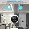 1pc Caméra de sécurité domestique sans fil - Caméra extérieure CCTV murale 1080p avec WiFi 2,4 G, caméra de surveillance vidéo intelligente pour animaux de compagnie, moniteur pour bébé, etc.