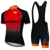 Bisiklet Jersey Set Team Orbea Orca Bike Maillot Culottes Suit Erkekler 20d Ropa Ciclismo Yeşil Bisiklet Tshirt Şort Giyim 230803