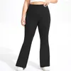 Pantalon plus taille des femmes pantalon confortable pantalon noir brun gris 3xl 4xl 5xl 6xl