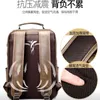 Men and Women Fashion Student backpack Large capacity leisure travel bag Computer bag Notebook Retro backpack