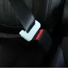 Novo universal cinto de segurança do carro fivela clipe protetor silicone interior botão caso anti-risco capa acessórios de segurança decoração do carro