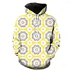 Men's Hoodies Retro Exotic Ethnic Style With Hood Jackets Teens Tops Sweatshirts Unisex Spring Pullover 3D Print Long Sleeve