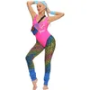 Women's Swimwear Women's Retro 80s90s Inspired Bodysuit High Cut Swimsuit Bathing Suit Halloween Costume Bikini Sexy Pink Swimwear 230803