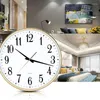 Wall Clocks Unisex Mechanism Silent Clock Nordic Quartz Art Arabic Numbers Watch Kitchen Elegant Bedroom Battery Horloge Home Design