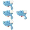 Gun Toys 4pcs Blue Shark Animal Squirt Guns Water Shooter Beach 230803