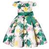 Girl's Dresses Girls Kids Flower Elegant Causal Princess Party Dresses Children Clothing Christmas Birthday Wedding Party Baby Girl Dress 230803