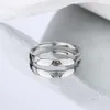 Cluster Ringen 925 Sterling Zilver Unieke Shell Ring Voor Vrouwen Sieraden Vinger Open Vintage Handgemaakte Allergie Party Verjaardagscadeau