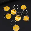 Decorative Objects Figurines Tags Number Key Id Rings Numbers Luggage Identifier Tag Dormitory Bag Numbered 50 1 Chain Disc 230804