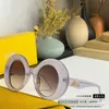 2024 New High Quality luxury designer New Luo Yijia sunglasses round frame mesh red INS the same style personalized and fashionable Sunglasses LW40089