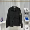 Neue europäische Luxus Stones Island Herrenjacke Oberbekleidung Designer Abzeichen Reißverschluss Cp Companys Jacke Lockerer Stil Herren Top Oxford Atmungsaktive High Street Kleidung 343