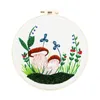 Chinese Style Products Living Garden Embroidery DIY Needlework Houseplant Pattern Needlecraft for Beginner Cross Stitch Artcraft Tools(With