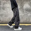 Pantalons pour hommes 2023 Y2k Street Hiphop Jeans Hommes Broderie Printemps Mode Jambe Large Denim Pantalon Surdimensionné Baggy Pantalon Droite Vêtements
