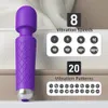 Vibratorer kraftfulla magiska trollstavsvibratorer för kvinnor klitoris stimulator av stick g spot massager kvinnlig onanator sexleksaker för kvinnlig butik 230803