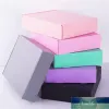 Quality 10pcs 15*15*5cm Gray Black Pink Paper Packaging Cardboard Box Ornaments/Scarf/Tie gift packaging paper carton box