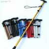 Trekking Poles Walking Stick Walking Travel Poles Liten Path Ultralight Justerbar Walking Stick Aluminium Alloy Folding Walking Stick HKD230804