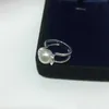 Band Rings Designer Natural Pearl Ring Women's 925 Sterling Silver Crowd Design Simple Style Fashion Ring 4FN5