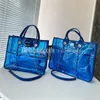 Bolsas de luxo Bolsa de grife Sacola de geléia transparente Sacos de ombro Bolsa de luxo Couro Moda Grande capacidade com bolsas femininas Bolsa de moedas clássica edição limitada