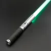 LED SwordsGuns Txqsaber Lightsaber Neo Pixel RGB Smooth Swing Metal Hilt för tung duellering 12 Color Force Foc Blaster Laser Sword Jedi Toys 230803