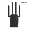 Amplificateur d'extension WiFi, amplificateur de signal WiFi pour bureau à domicile, amplificateur de signal extérieur double bande 2.4G/5G répéteur AP routeur pour tous les routeurs