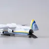 Aeronave Modle 42 CM 1/200 Escala Para Antonov AN-225 AN225 Mriya Aeronave de Transporte Resina Plástico Replica Modelo Brinquedo Para Coleção 230803
