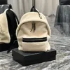 2023 Nouveau sac à dos de grande capacité masculin et féminin les mêmes huissier de loisirs sac à dos sac de voyage randonnée pour femmes crème beige backpack