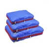 Storage Bags Travel Bag Suitcase Luggage Organizer Set Compression Packing Cubes For Clothes Underwear Shoes Home Organization Tools