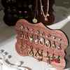 Jewelry Pouches Organizer Stand Bracelet Holder Tower Rack With Earring Holes Hanging Storage Display For Bracelets