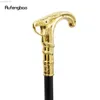 Trekking Poles Golden Snake Coiled Single Joint Fashion Walking Stick Decorative Vampire Cospaly Party Walking Cane Halloween Crosier 93cm HKD230804