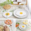 Chinese Style Products DIY Embroidery Punch Needle Coaster Set Fruits Coaster With Yarn Beginner Crafts Needlework Rug Hooking Design R230803