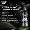 Uppgradera ny plaståterställning tillbaka till Black Gloss Cleaning Products Auto Polish and Repair Coating Renovator för bildetaljer