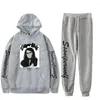 Sweats à capuche pour hommes HOODI MAN SSSniperWolf Merch deux pièces ensemble sweat à capuche unisexe survêtement pantalon Harajuku Streetwear 90s vêtements hommes femmes costume