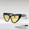 Nouveau créateur de luxe à la mode de haute qualité Nouveau G Famille Butterfly Sunglasses Personnalité Cat Cat Eye Sunglasses Women Ins Style GG1294S