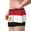 Caleçon personnalisé egypte drapeau sous-vêtements hommes Stretch patriotisme Boxer slips Shorts culotte douce pour Homme