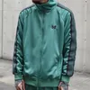 Männer Hosen Green Needles Jacke Männer Frauen 1 Top Qualität Gestickte Schmetterling Streifen AWGE Mäntel Zipper Oberbekleidung 230804