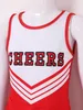 Dancewear Kids Cheerleading Costume School Girls Cheerleader Uniforms Cheer Dance Outfits For Halloween Cosplay Dress with Socks Flower 230803