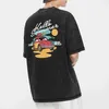 XX Men's＃American Vintage Printed Tシャツメンズサマーズシンカジュアルトレンディブランド短袖ハイストリートライトと薄いトップメンズ