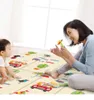 Dywany dwustronne składane dzieci dywan kreskówka dla niemowląt zabawa edukacyjna aktywność dziecka dywan wodoodporny i łatwy do przechowywania 230803