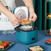 1.2L Mini Rice Cooker Multifunktion Enkel Electric Non-Stick Pan Hushållen Matlagningsmaskin Porriage Soppa gryta Mat ångare