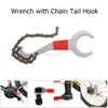 Tools Bicycle Repair Tool Kits Flywheel Removal Chain Breaker Cutter Crank Puller MTB Road Bike Wrench Cassette Bracket Extractor Sets HKD230804