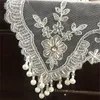 Table Cloth Classical Lace Handmade Bead Pendant Tablecloth Coffee Set Dining Wall Cabinet Cover Bedroom Living Room Decoration